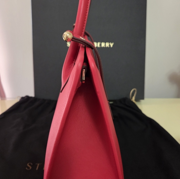 STRATHBERRY MIDI TOTE IN RUBY - Picture 4 of 9